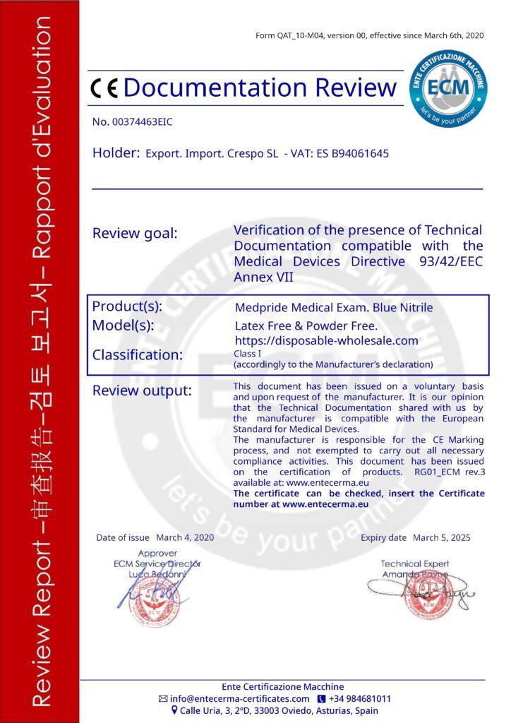 Comunicazione ufficiale su certificato contraffatto contenente informazioni false